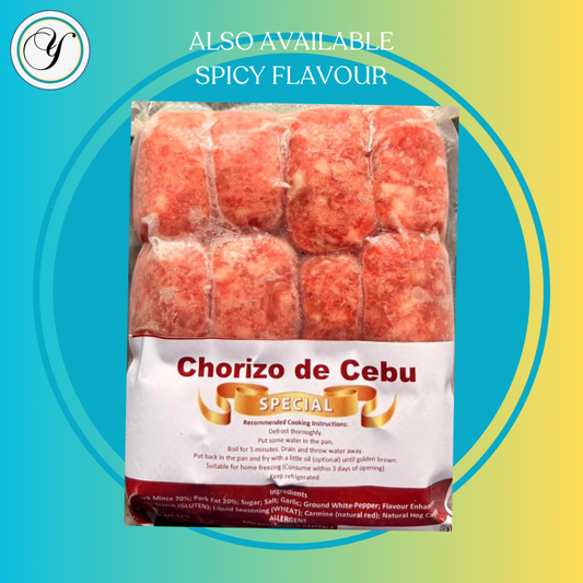 CHORIZO DE CEBU (LONGGANISA) SPECIAL -FROZEN