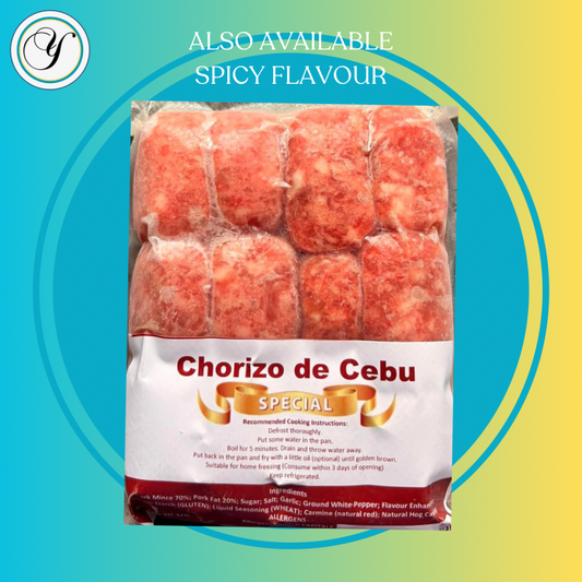 FROZEN CHORIZO DE CEBU (LONGGANISA) SPECIAL
