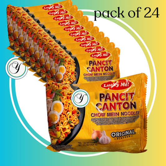LUCKY ME ORIGINAL PANCIT CANTON BUNDLE of 24 (60g/packet)