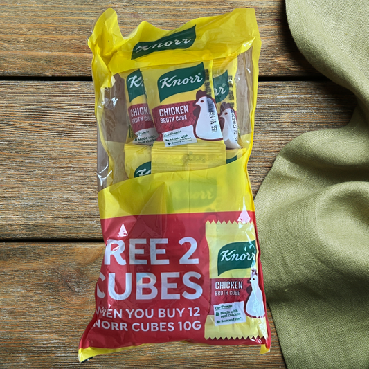Knorr chicken cubes - (deformed during transport)