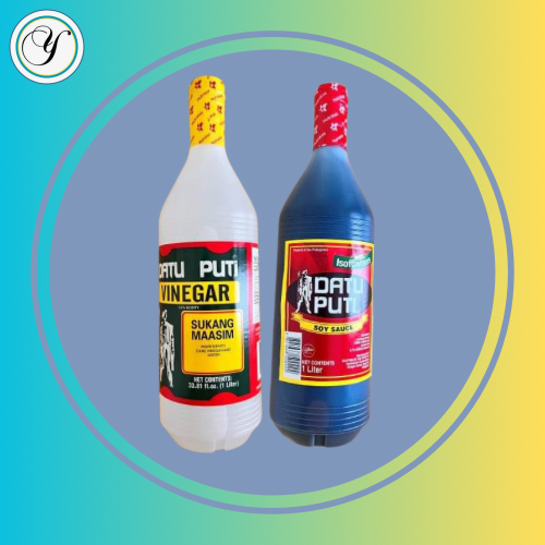 DATU PUTI : PARES COMBO (Soy Sauce/Vinegar) - 2x1L