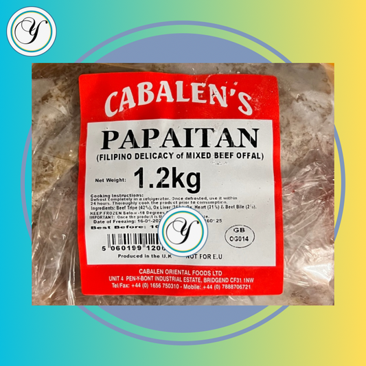 FROZEN CABALLENs Papaitan-1.2kg local deliveries only