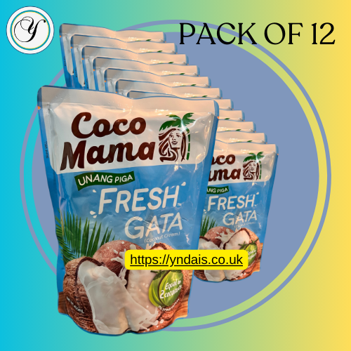 COCO MAMA - fresh gata 400ml coconut cream-BUNDLE OF 12