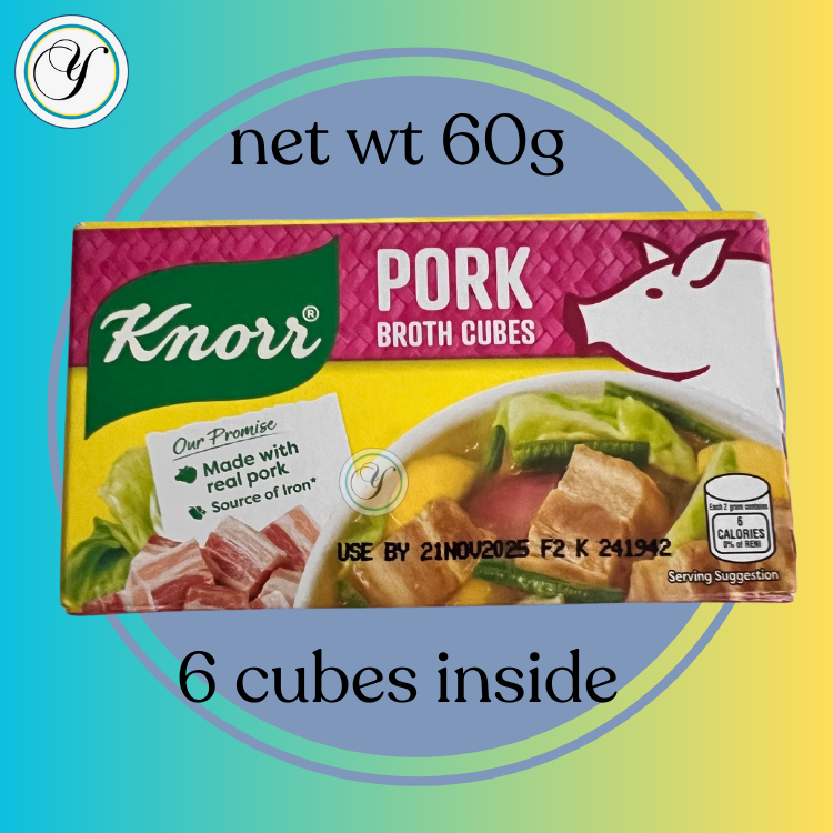 KNORR PORK CUBES - 60g