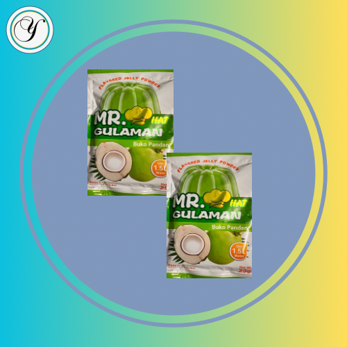 MR HAT GULAMAN - BUKO PANDAN 25g per packet(pack of 2)