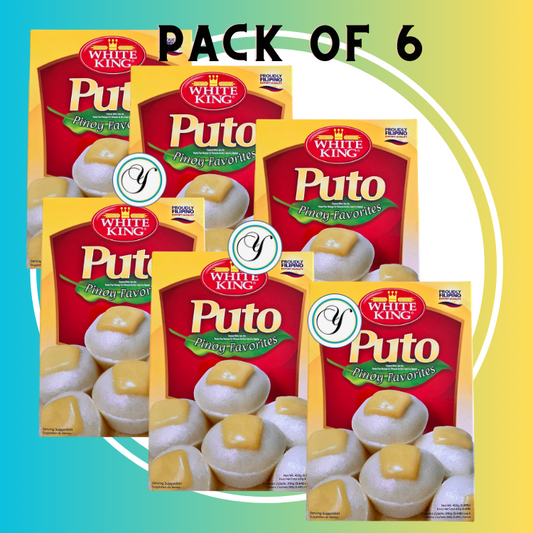 WHITE KING PUTO - 400g pack of 6