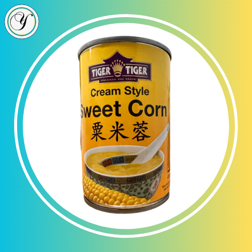 TIGER CREAM STYLE SWEET CORN -410g