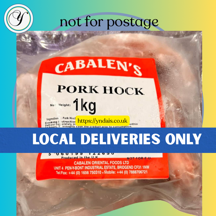 FROZEN CABALLENS (sliced) PORK HOCK : Pata LOCAL DELIVERIES ONLY