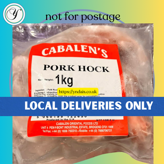 FROZEN CABALLENS (sliced) PORK HOCK : Pata LOCAL DELIVERIES ONLY
