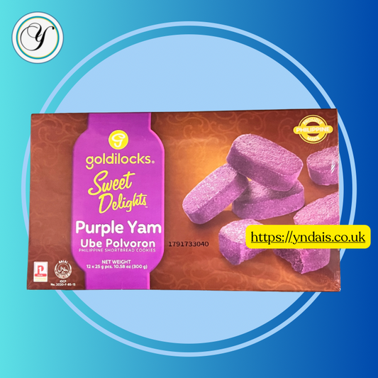GOLDILOCKS POLVORON UBE 12x25g