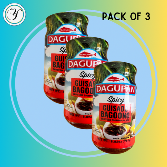 Dagupan (Bagoong Guisado) Spicy - 250g Pack of  3