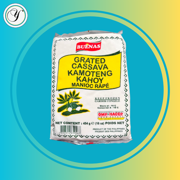 FROZEN BUENAS GRATED CASSAVA - 454G