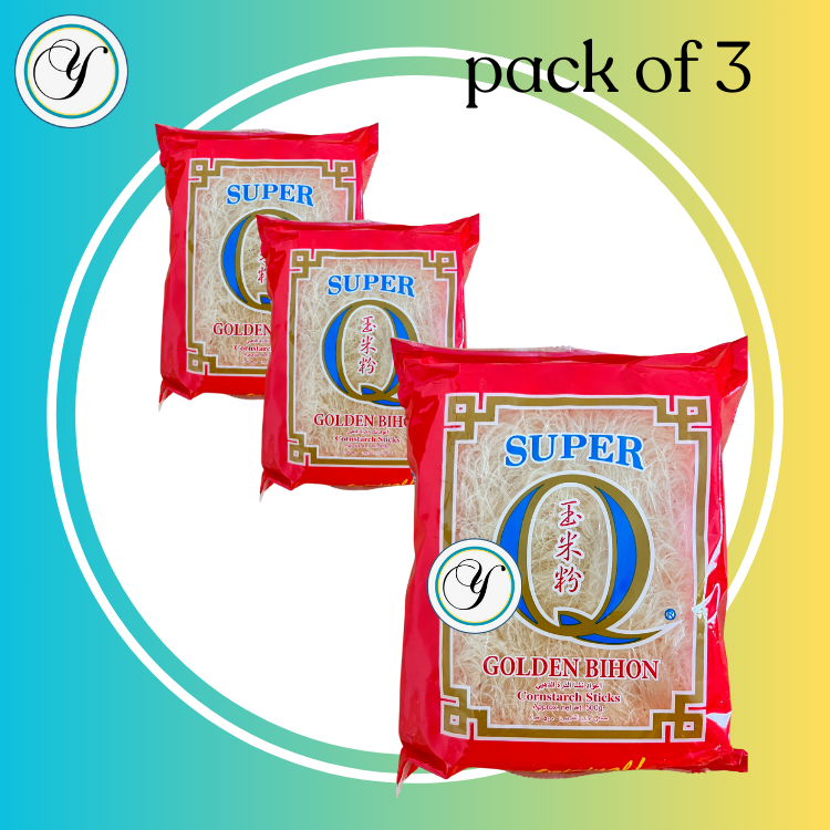 PACK OF 3 Super Q BIHON -500g/pack : BUNDLE