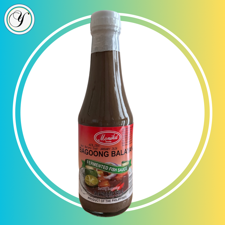 Monika Anchovy Fish Sauce (Bagoong Balayan)-340g