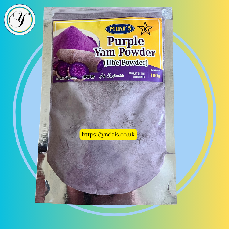 MIKIs purple yam powder (ube powder) -100g BBE 31 July 2026
