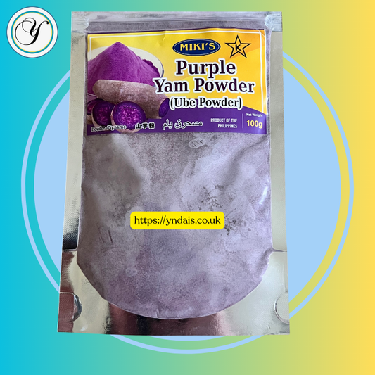 MIKIs purple yam powder (ube powder) -100g BBE 31 July 2026