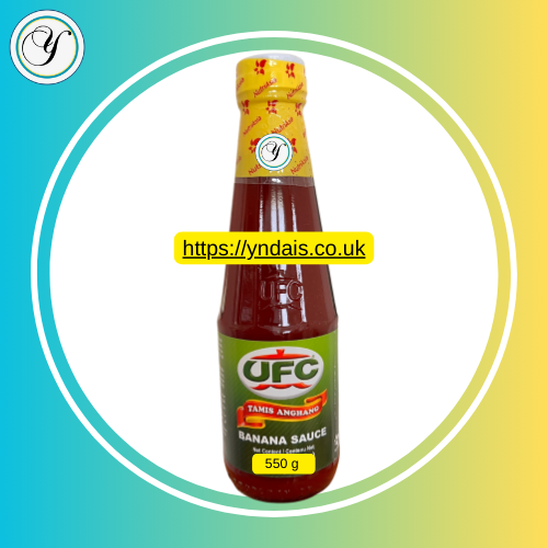 UFC BANANA SAUCE TAMIS ANGHANG REGULAR - 550G