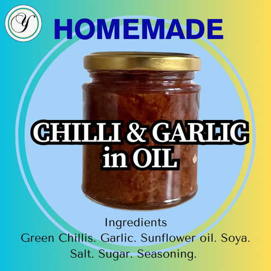 HOME MADE Chilli & Garlic Oil - 200ml