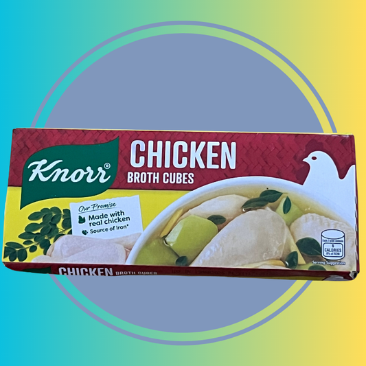 Knorr chicken cubes - 12 cubes inside (boxes deformed during transport)