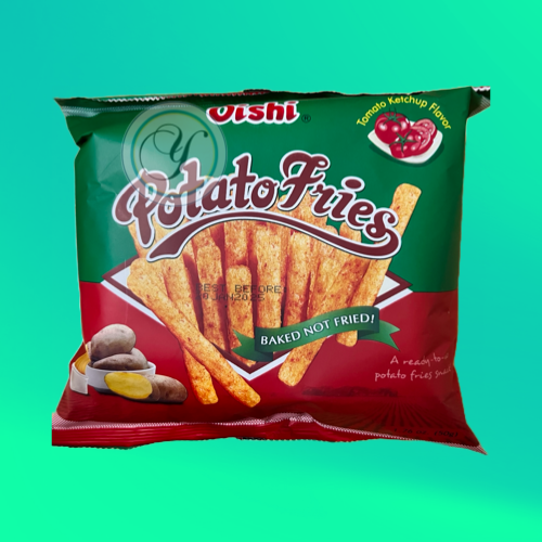 OISHI POTATO FRIES - ketchup flavour 50g